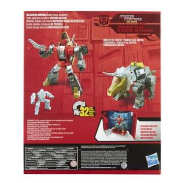 Transformers Toys Studio Series 86-07 Leader Class The The Movie 1986 Dinobot Slug Action Figures, Ages 8 and Up, 8.5-inch