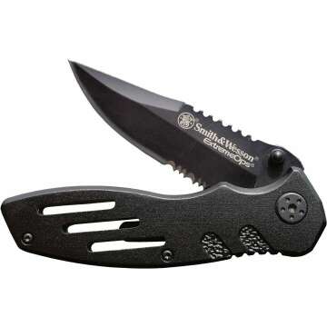 Smith & Wesson Extreme Ops Folding Knife - Durable & Reliable EDC Tool