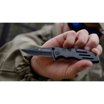 Smith & Wesson Extreme Ops Folding Knife EDC Tool