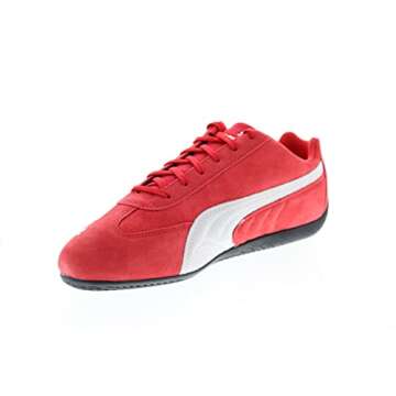 PUMA Men's Speedcat LS Motorsport Inspired Shoes, High Risk Red Puma White, 10