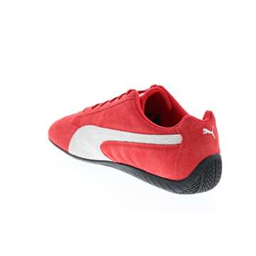 PUMA Men's Speedcat LS Motorsport Inspired Shoes, High Risk Red Puma White, 10