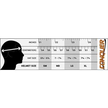 Conquer Carbon Fiber Full Face Auto Racing Helmet Snell SA2020, Medium