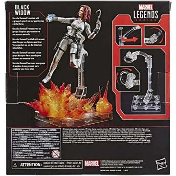 Buy Marvel Black Widow Action Figure - 12 Accessories