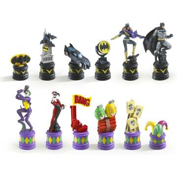 Batman vs Joker Chess Set