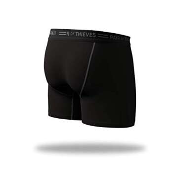 Comfort Meets Style: Pair of Thieves Soft Cotton Boxer Briefs for Men (4 Pack)