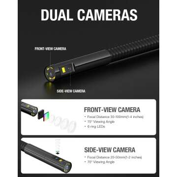 Dual Lens Inspection Camera