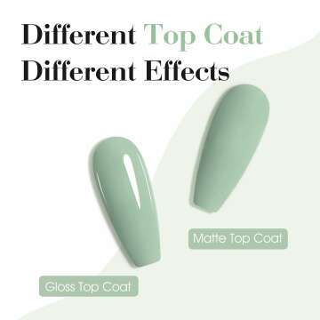 Sage Green Gel Nail Polish - CANNI Mint Green UV Gel