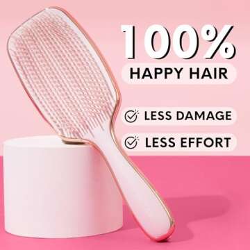 Lily England Detangling Brush for Curly Hair Style