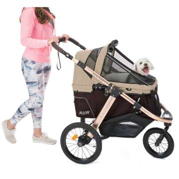 HPZ Pet Rover Run Jogging Stroller - Compact, Comfortable & Easy Fold