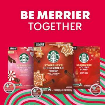 Starbucks Holiday Blend K-Cup Coffee Pods, 32 Count