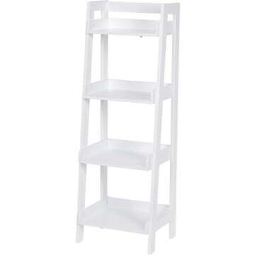 4-Tier Ladder Shelf