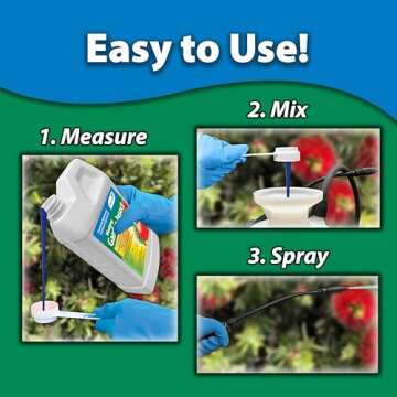 Monterey - Spinosad Insecticide - Organic Gardening Spinosad Garden Insect Spray Concentrate for Control Insects - Apply with Sprayer - 32 oz