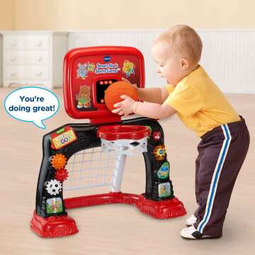 VTech Smart Shots Sports Center for Kids - Red