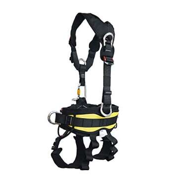 SOB Full Body Climbing Harness Can Be Inverted Thicken Widen Protect Waist Safety Harness Tree Work Rock Climbing Mountaineering Rescuing Work at Height