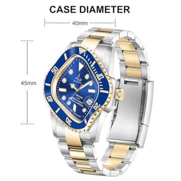 ILLIMITE Melting Automatic Watches for Men Japanese Miyota 8215 Self-Winding Mechanical Movement Women Watch Waterproof Stainless Steel Art Surrealist Wrist Watches Pea001