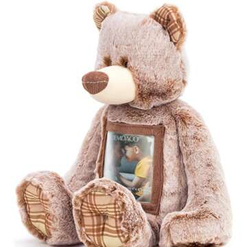 Natural Polyester Stuffed Animal - Soft & Eco-Friendly