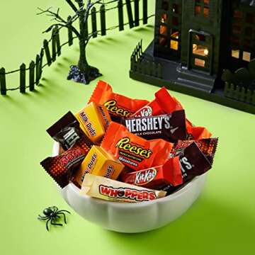 Hershey Miniatures Halloween Candy Bag 130 Pieces