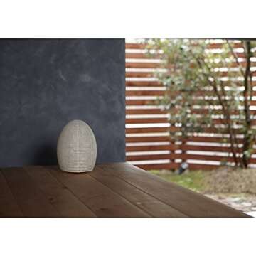 Asano Paper Moon Table Lamp | Egg