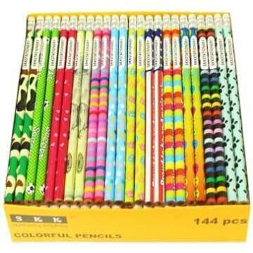 Colorful Pencils for Creative Projects | SKKSTATIONERY