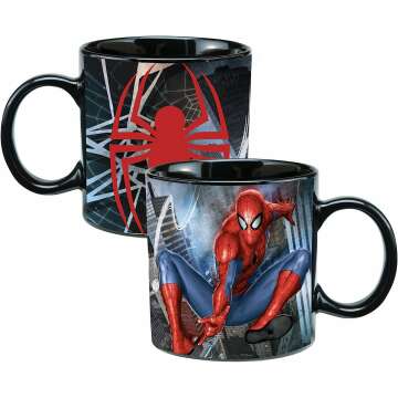 Spider-Man Heat Reactive Mug - 20 Oz Vandor