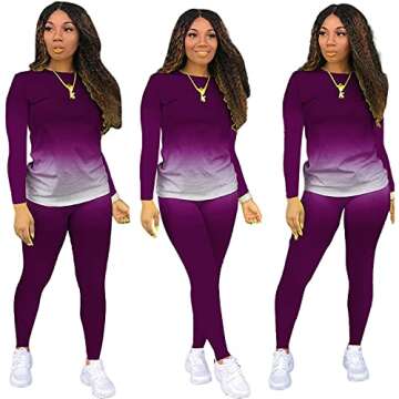 Plus Size Loungewear Set - JSVZREU Cozy & Stylish