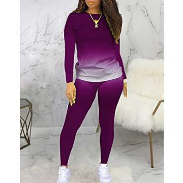 Plus Size Loungewear Set - JSVZREU Cozy & Stylish