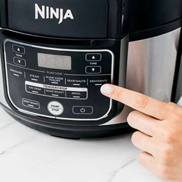 Ninja Foodi 10-in-1 Cooker & Air Fryer - Renewed