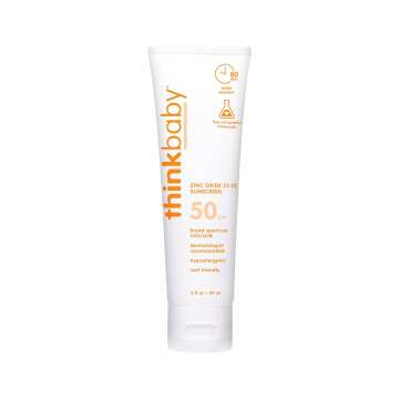 Thinkbaby SPF 50+ Baby Mineral Sunscreen - Natural & Safe Sun Protection