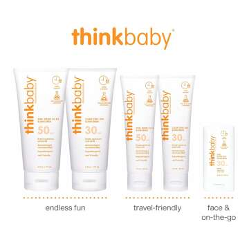 Thinkbaby SPF 50+ Safe Baby Mineral Sunscreen Lotion