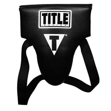 Title Boxing Groin Protector Plus 2.0, Black, Large