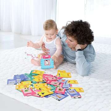 Talking Flash Cards for Toddlers - Learning Toys for Ages 2-6