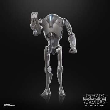 STAR WARS The Black Series Super Battle Droid, Attack of The Clones Collectible 6 Inch Action Figure