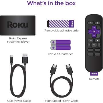 Roku Express HD Streaming Device & Remote