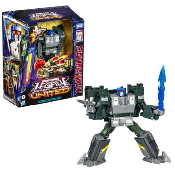 Transformers Legacy United Leader Class Overcharge, 7.5-inch Converting Action Figure, for Boys and Girls Ages 8+