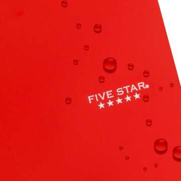 Five Star Notebooks 6 Pack + Study App for Students