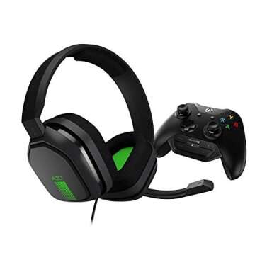 ASTRO Gaming A10 Gaming Headset + MixAmp M60 - Green/Black - Xbox One