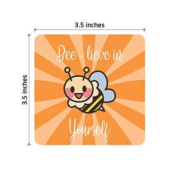 SpringFlower Lunch Box Notes for Kids - 100 Pack Inspirational and Motivational, Positive Affirmation, Encouragement, Thinking of You Cards for Boys & Girls,Back to School Supplies(With Blank Back)