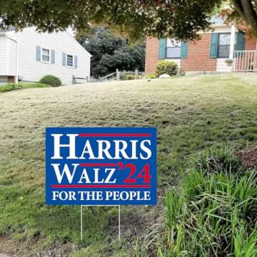 Probsin Harris Walz 2024 Double Sided Yard Sign