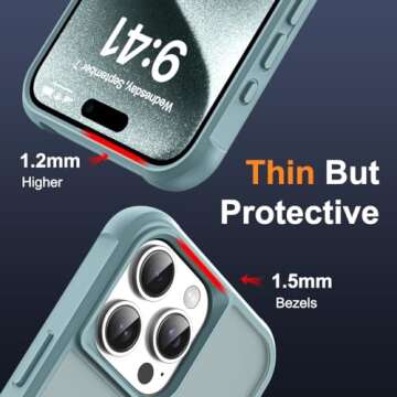 iPhone 15 Pro Magnetic O-Ring Case by SKYLMW