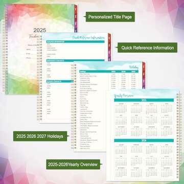 2025 Teacher Lesson Planner - Organized and Efficient