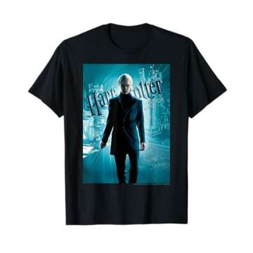 Harry Potter Half-Blood Prince Draco Malfoy Character Poster T-Shirt