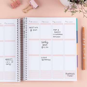 Erin Condren Undated LifePlanner - Bold Blooms Planner