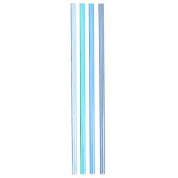 Stanley Reusable Quencher Straws | 4-Pack of BPA-Free, Reusable Straws for Clean Drinking | Perfect for Stanley's 30oz Tumblers | Blue