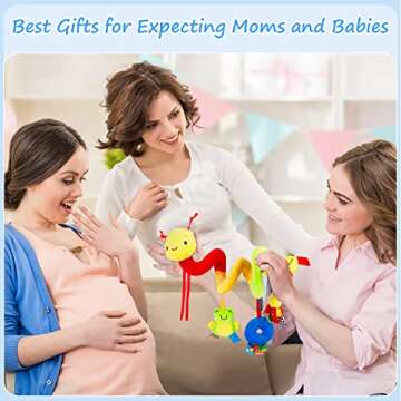 Engaging Baby Crib Hanging Rattles Toys for Infants