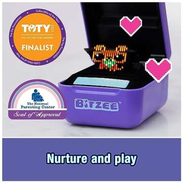 Bitzee, Interactive Toy Digital Pet with 15 Animals Inside, Virtual Electronic Pets React to Touch, Kids Toys for Girls and Boys