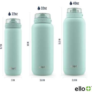 Ello Cooper 22oz Stainless Steel Water Bottle