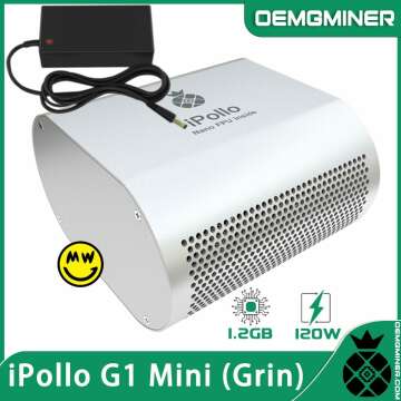 iPollo G1 Mini Asic Miner 1.2G/s 120W Home Mining