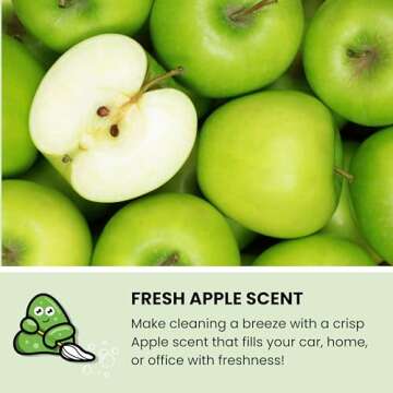 Apple Scented Slime Buddies Cleaning Gel for Detail