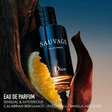 Dior Sauvage Eau de Parfum Spray for Men 3.4 Oz