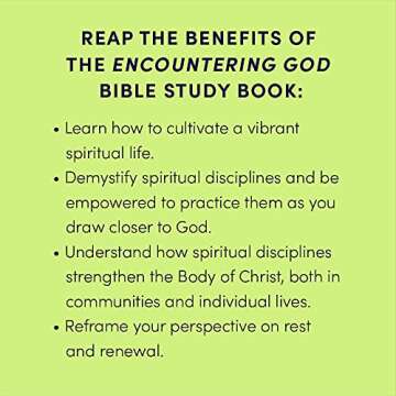 Encountering God - Bible Study Book: Cultivating Habits of Faith Through the Spiritual Disciplines